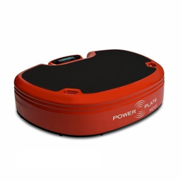 Punainen Power Plate MOVE värähtelyharjoitusalusta koti- ja kuntosalikäyttöön. Tuotekoodi: 71MOV3600