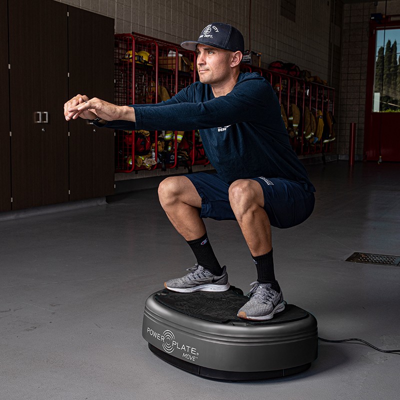 Power Plate Move värähtelyharjoittelulaite lihaskuntoharjoitteluun ja palautumiseen