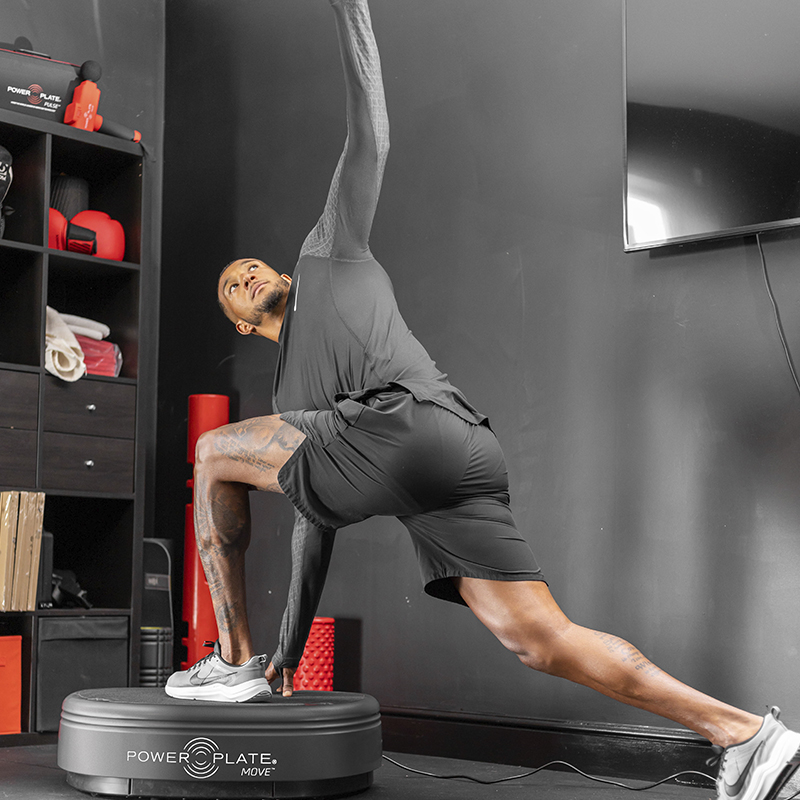 Power Plate Move värähtelyharjoittelulaite lihaskuntoharjoitteluun ja palautumiseen