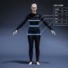 Qualisys Mocap suit_kokotaulukko