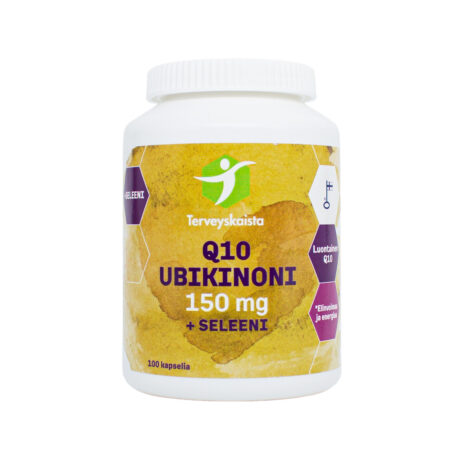 Ubikinoni Q10 150 mg + seleeni 100 kaps_TK109