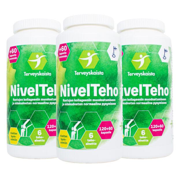 Nivelteho 120 + 60 kapselia3kpl PAKETTITARJOUS. Tuotekoodi: TK151_tukku