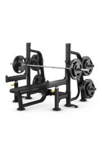 Vision Fitness Penkkipunnerruspenkki turvaraudoin. Tuotekoodi: VST600_FW88